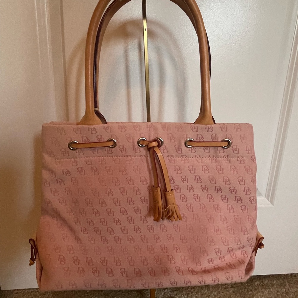 Dooney & Bourke Pink Monogram Tote